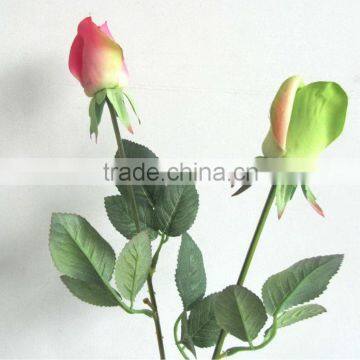 artificial green rose bud YL577