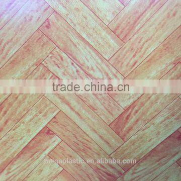 0.35mm - 3.0mm Health and Eco-friendly Wood Looking Pvc Flooring MG52989