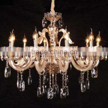 silver crystal wedding chandelier lighting