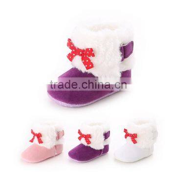 Free shipping handmade fancy baby boot