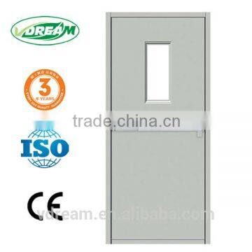 steel door with fire rated doors