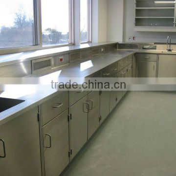 304 Stainless steel wall bench/stainless steel sink bench