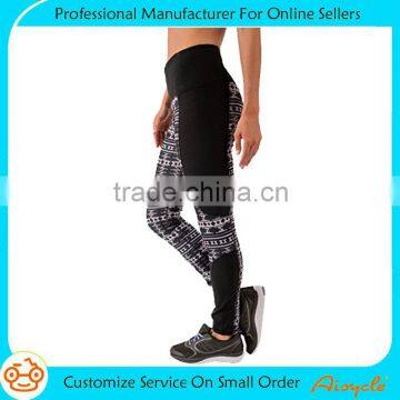 Active Womens Full-Length High-Waisted Sublimation Print Leggings