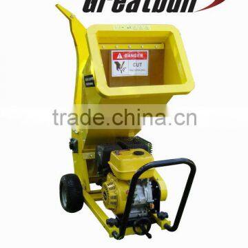 9.0hp gasoline industrial tractor wood cutting machine chipper shredder