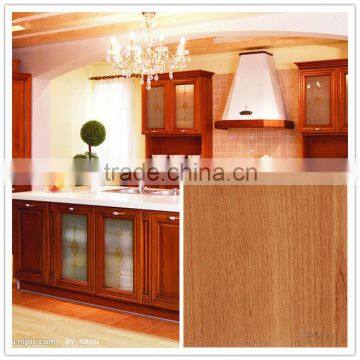 woodgrain color matte decorative furniture pvc film