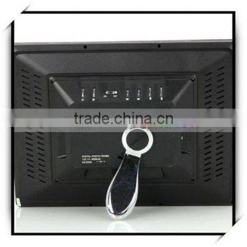 High Resolution 12.1" Ratent LCD China Wholesale Digital Photo Frame Black photo-3