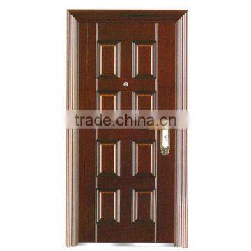 Red Color Steel Entry Doors photo-2