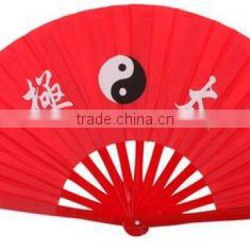 Tai Chi Kung Fu Fan Custom Printed Folding Hand Fan Chinese Traditional Fan photo-1