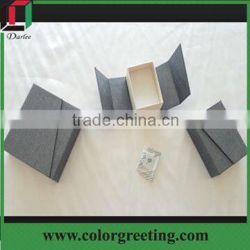 Rigid Folding Cosmetic Package Box Unique Design Outer Box for Cosmetic High Quality Foldable Gift Box Supplier in Shenzhen