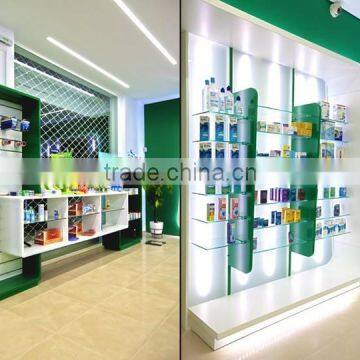 Pharmacy Drugstore Display Furniture Design, Medicine Wooden Wall Cabinet And Cashier Counter photo-5