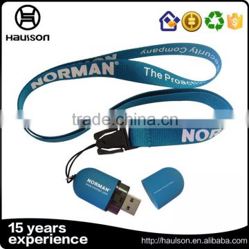 promotion neck strap high quality big capacity usb lanyard