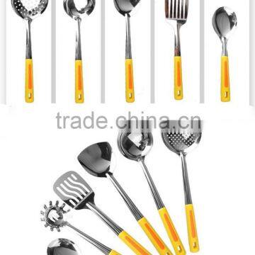 2015 High Quality Cutlery Kitchenware With Plastic Handle Korean Kitchen Tools/modern Kitchen Designs 7PCS/SET S33 photo-3