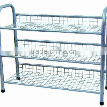 Household stainless steel shoe rack