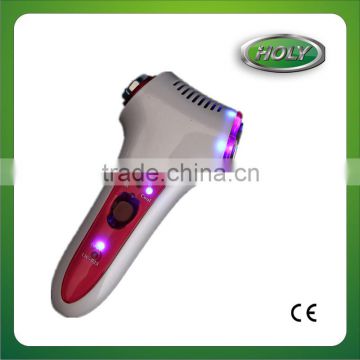 Newest Ultrasonic Mini Hot Cold Facial Massage Hammer For Skin Care