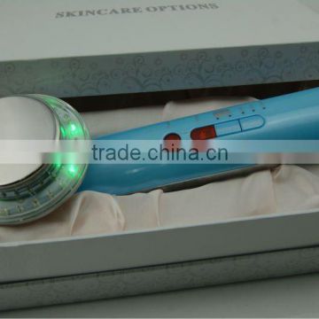 2013 Alibaba express Handheld Ultrasonic Photon Galvanic Beauty Device