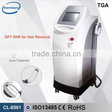 High Quality Germany Laser Hair Removal Skin Rejuvenation Multifunctional Ipl Elight Shr photo-2