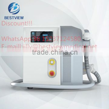 Telangiectasis Treatment Promotions!!!Q-Switched ND YAG Laser Tattoo Removal Machine For SPA BW190 Permanent Tattoo Removal