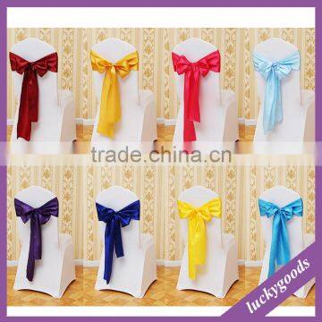 Colorful High Quality Chair Sashes for Weddings photo-2