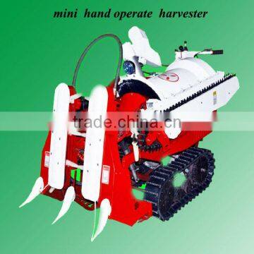 2 Rows Harvester Mini Rice Harvester Wheat Reaper Binder Machine
