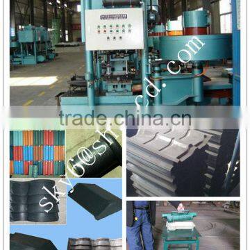 Hydraulic color tile forming machine and brick making machine2078