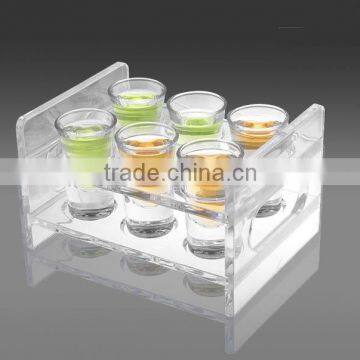 2014 high quality acrylic cup holder,customized crystal cup holder,top plastic cup holder