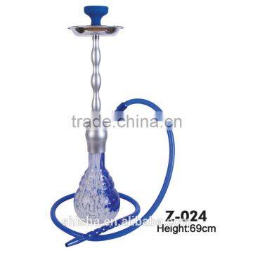 Germany style zinc alloy and glass bottle shisha hookah