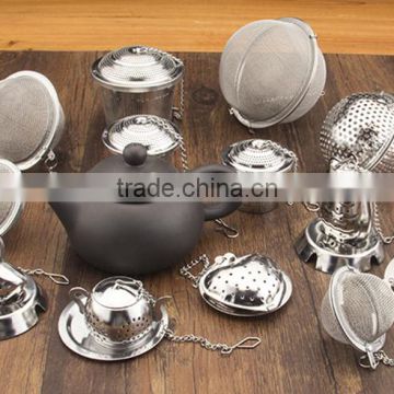 Stainless Steel Mesh Tea Basket/Loose Leaf Tea Infuser/Stainless Steel Tea Steeper Strainer