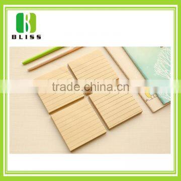 Manufacturer Supplier free samples custom memo pad memo sticky note pad