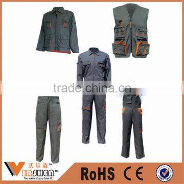 Men and women Long Sleeve Cotton poly Blended mining Work Coverall mining protective clothing