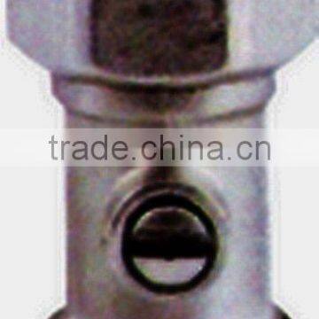 Brass Fittings Nickel Plated Brass Heating Valve,straight Single Without Connector 3/4"X3/4"