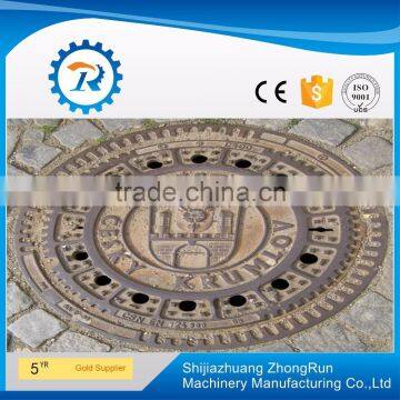 en124 decorative manhole cover