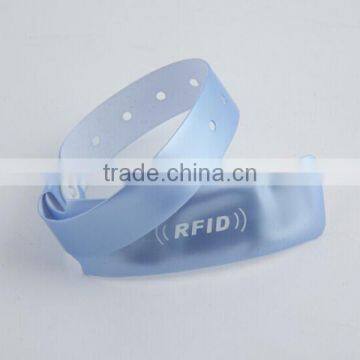 Adjustable One-time Use NFC Wristband PVC RFID Bracelet photo-6