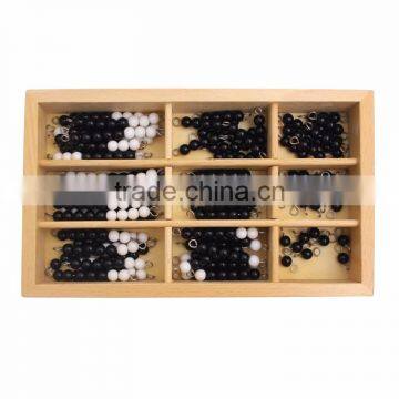Early Learning Math Toy Montessori Wooden Toy Beads photo-3