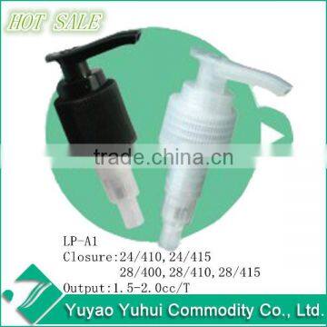 hot sell Yuyao Yuhui Non-spill 24/410 plastic hand lotion pump LP-A1 for plastic bottle