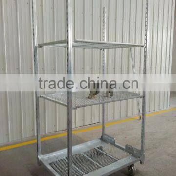 349 Plant Pot Trolley / Danish Trolley / Flower Cart photo-2