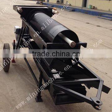 Widely Used Mini Movable Trommel With CE for Gold Mining photo-2