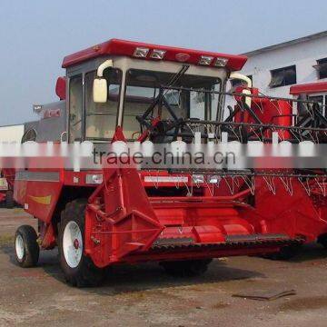 CORN THRESHING HARVESTER