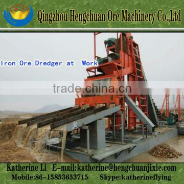 Sand Mining Gold and Iron Extracting Dredger Machine