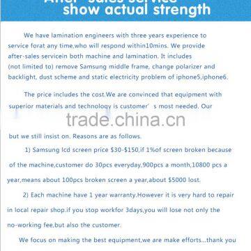 2 in 1 Lcd Repair Machine Vacuum Glass Laminating With Air Bubble Film Foam Removing Machine Oca Lamination 12 Inch photo-4