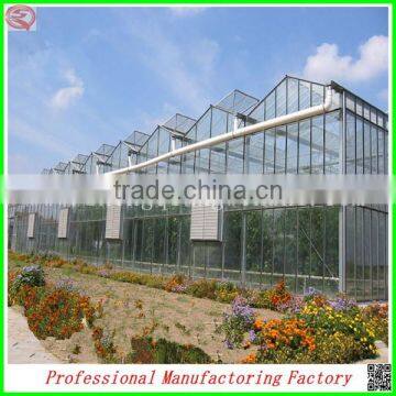 Commercial Steel Frame Venlo Polycarbonate Greenhouses With Irrigation System photo-6