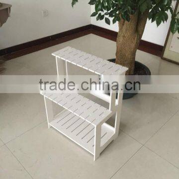 Wood and Plastic Material Waterproof Plant Stand photo-5