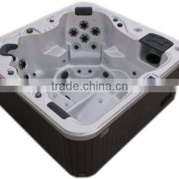 Hot Selling Freestanding Outdoor Spa Cheap Acrylic Massage Bathtub (A-410) photo-5