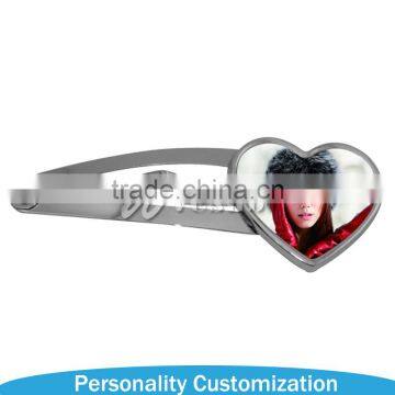 Cheap Heart Shaped Sublimation Hairpin