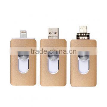 3-in-1otg usb flash drive for ios and android