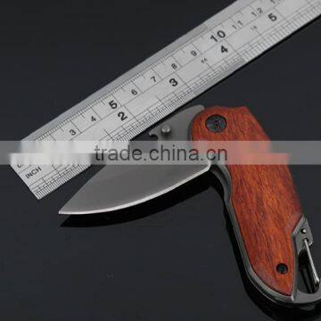 Accept Custom Multifunction Folding Knife With Wood Handle photo-4