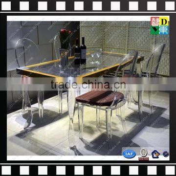 Factory Wholesale Square Acrylic Dinning Table From Shenzhen Yidong photo-5