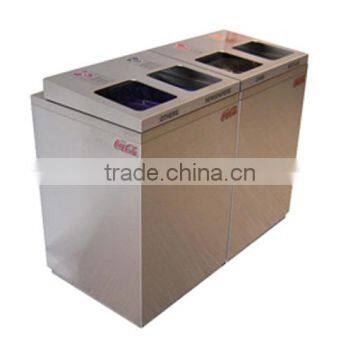 Arlau Outdoor Galvanized Steel Receptacle Bin photo-2