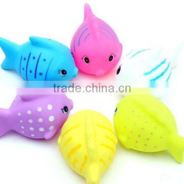 plastic fish bath toys,mini pvc animal bath toys,oem pvc material vinyl bath toy