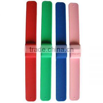 Silicone slap watch or silicone snap watch