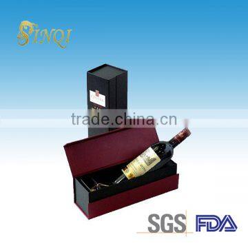 Black color wine glass packaging boxes